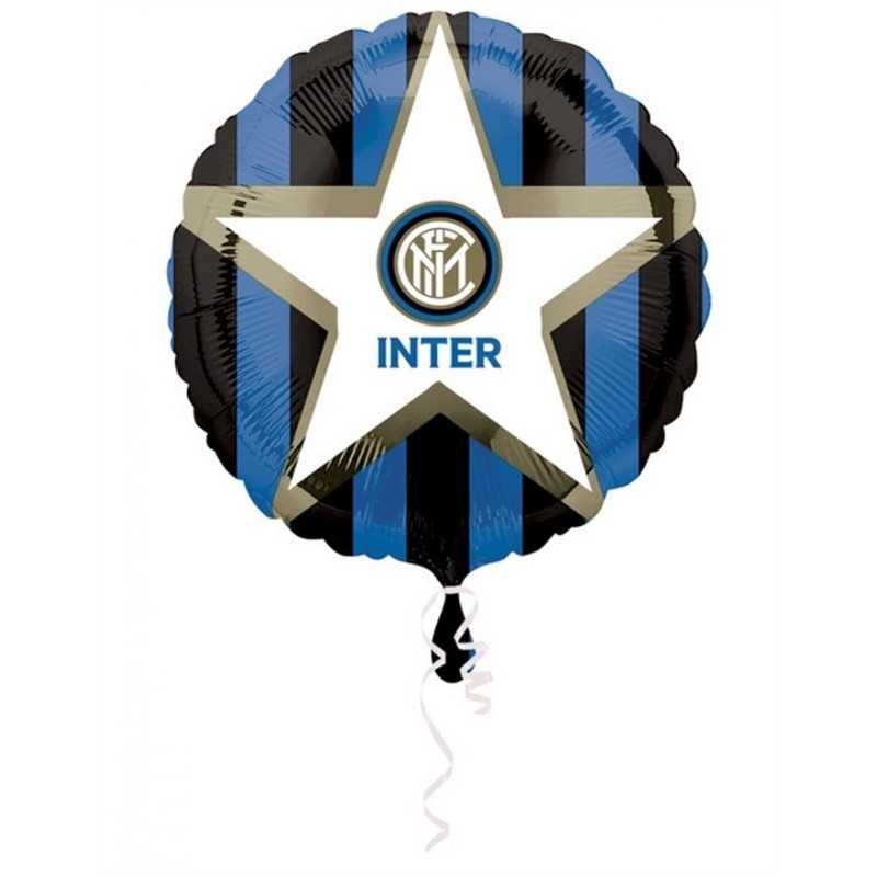 BALLON METALLIQUE INTER DE MILAN 43 CM