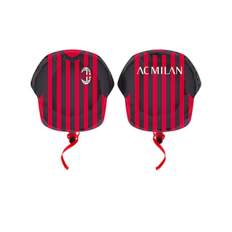 BALLON METALLIQUE MAILLOT DE FOOT AC MILAN 60 CM