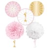 KIT DECORATION 1 AN ROSE BLANC ET OR KIT DECORATION 1 AN ROSE BLANC ET OR