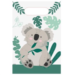 8 SACS DE FETE EN PAPIER KOALA