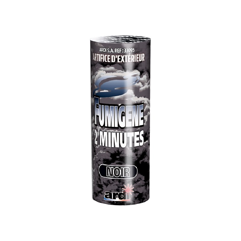 POT FUMIGENE 2 MINUTES NOIR