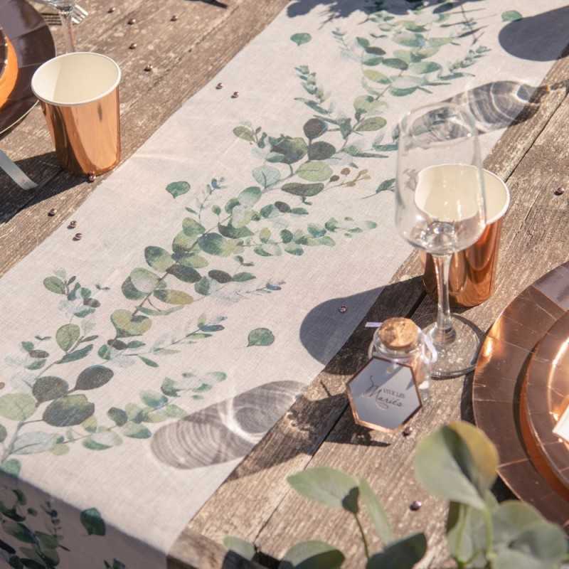 CHEMIN DE TABLE BUCOLIQUE 26 CM X 3 M 