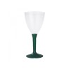 20 PIEDS DE VERRE VERT TROPICAL