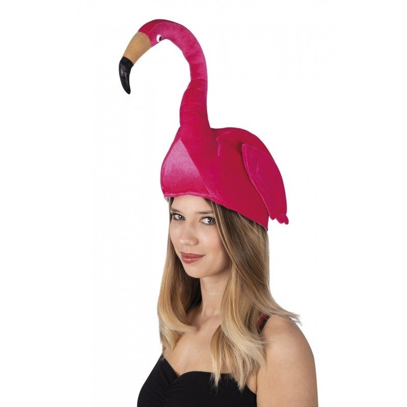 CHAPEAU FLAMANT ROSE 