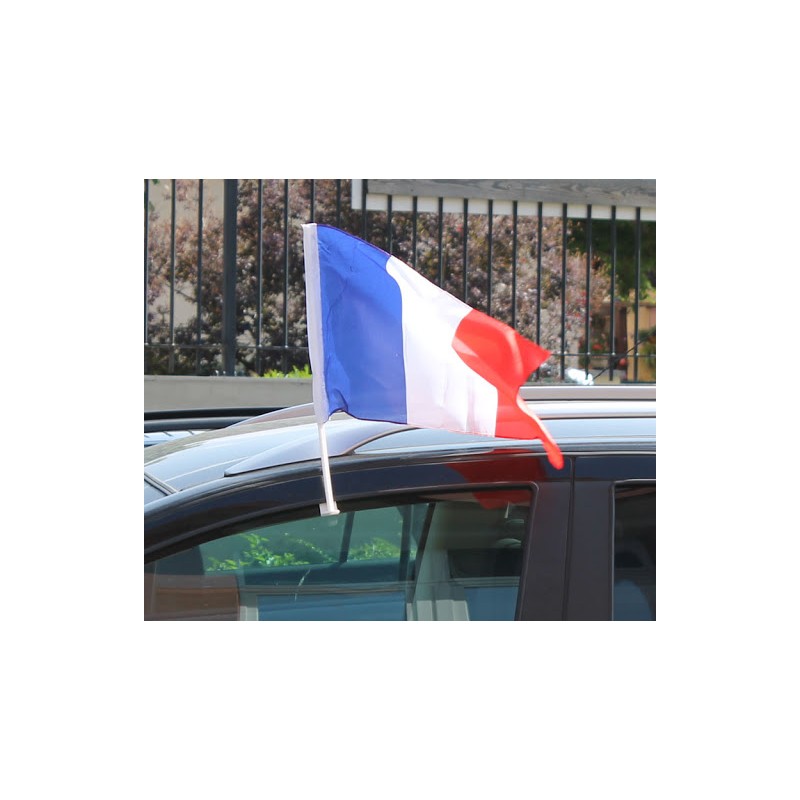 DRAPEAU VOITURE 45 X 30 CM FRANCE 