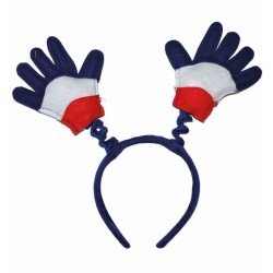 SERRE-TETE TRICOLORE BLEU BLANC ROUGE FRANCE