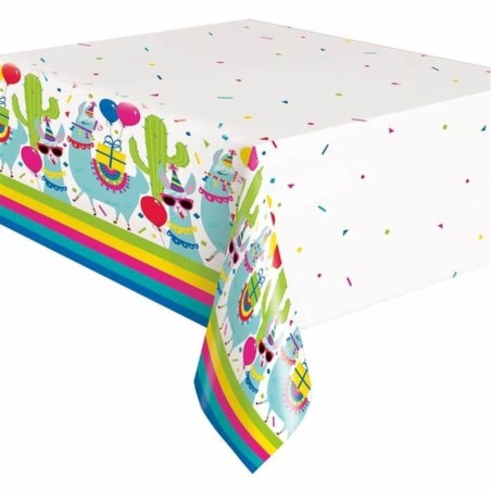NAPPE PLASTIQUE LAMA 137 X 213 CM 