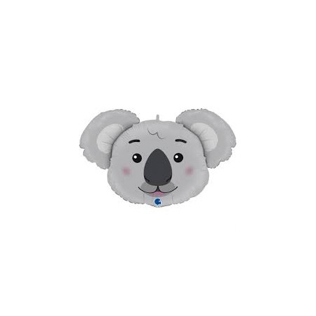 BALLON METALLIQUE TETE DE KOALA 94 CM 