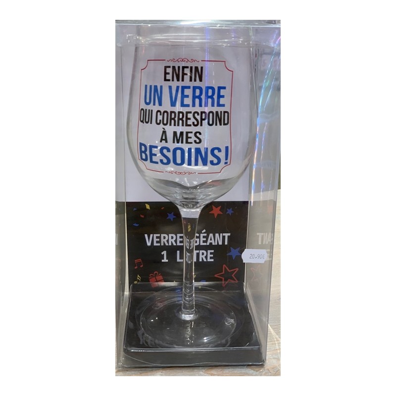 VERRE A VIN XXXL ENFIN UN VERRE QUI CORRESPOND A MES BESOINS 