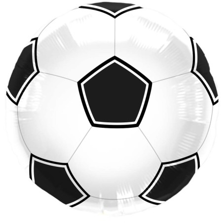 BALLON METALLIQUE  BALLON DE FOOT DIAM 43 CM