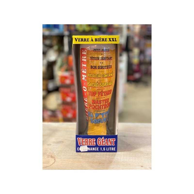 VERRE A BIERE XXL BIERE O-METRE