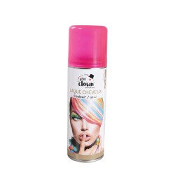 LAQUE  CHEVEUX ROSE FLUO 125 ML