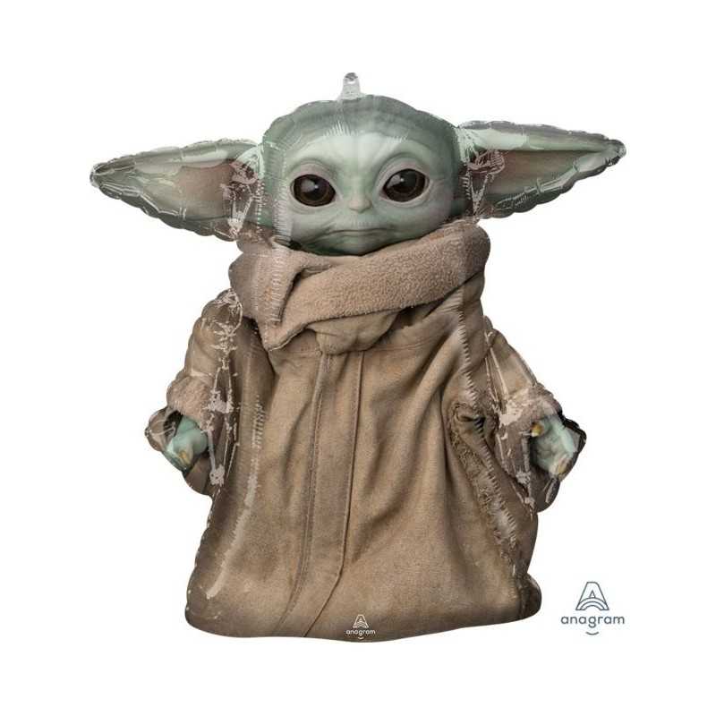 BALLON STAR WARS THE MANDALORIAN THE CHILD BABY YODA 66 CM