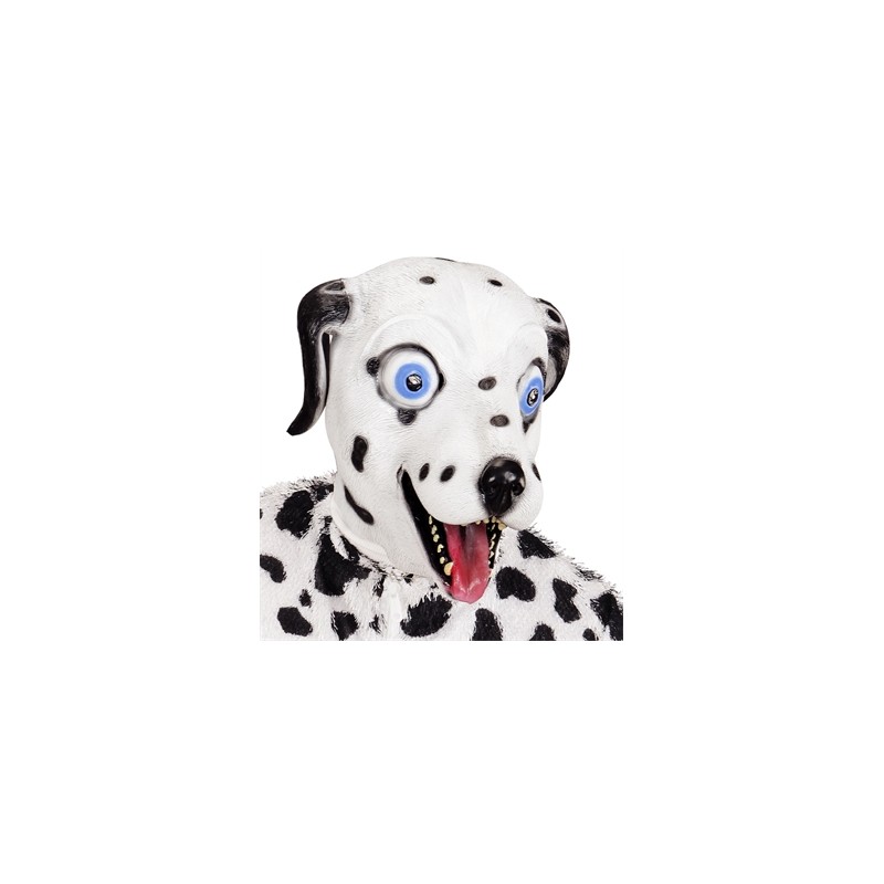 MASQUE EN LATEX CHIEN DALMATIEN 