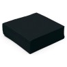 40 SERVIETTES SUN OUATE UNIE 38 X 38 CM NOIR 40 SERVIETTES SUN OUATE UNIE 38 X 38 CM NOIR