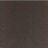 40 SERVIETTES SUN OUATE UNIE 38 X 38 CM CHOCOLAT