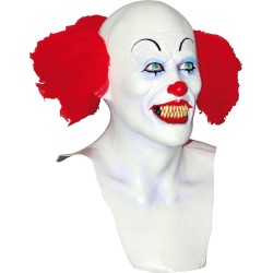 MASQUE LATEX CLOWN EFFRAYANT