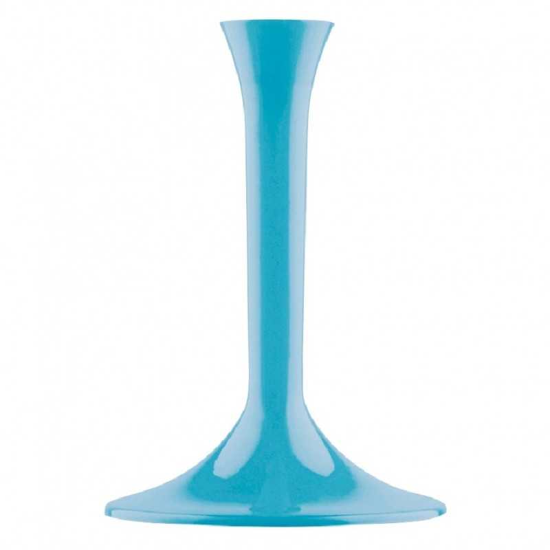 20 PIEDS VERRE BLEU CLAIR