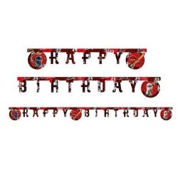 GUIRLANDE HAPPY BIRTHDAY NINJA GO 2M
