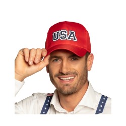 CASQUETTE ROUGE USA 