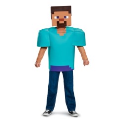 DEGUISEMENT STEVE CLASSIQUE MINECRAFT TAILLE 10-12 ANS