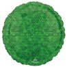 BALLON METALLIQUE ROND ECAILLES VERT FONCE 43 CM 