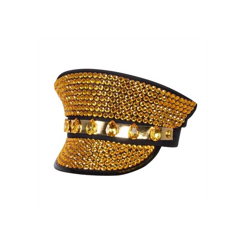 CASQUETTE STRASS OR SUNNY VIBES