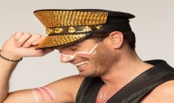 CASQUETTE STRASS OR SUNNY VIBES