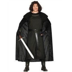 DEGUISEMENT CHEVALIER NOIR HOMME TAILLE L