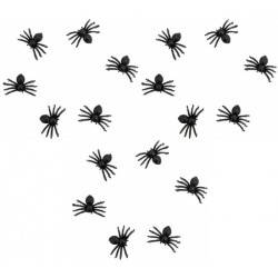 LOT 18 D'ARAIGNEES  PETIT MODEL 1. X 2 X 0.5 CM