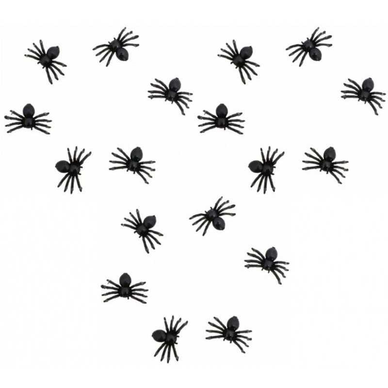 LOT 18 D'ARAIGNEES PETIT MODEL 1. X 2 X 0.5 CM