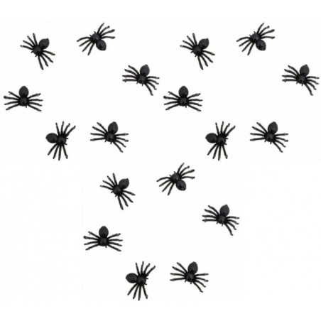 LOT 18 D'ARAIGNEES  PETIT MODEL 1. X 2 X 0.5 CM 