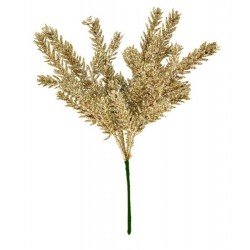 PIC SAPIN OR PAILLETTE 25 CM 