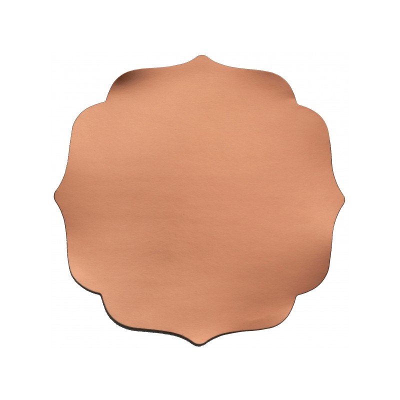 6 SETS DE TABLE BRILLANTS ROSE GOLD