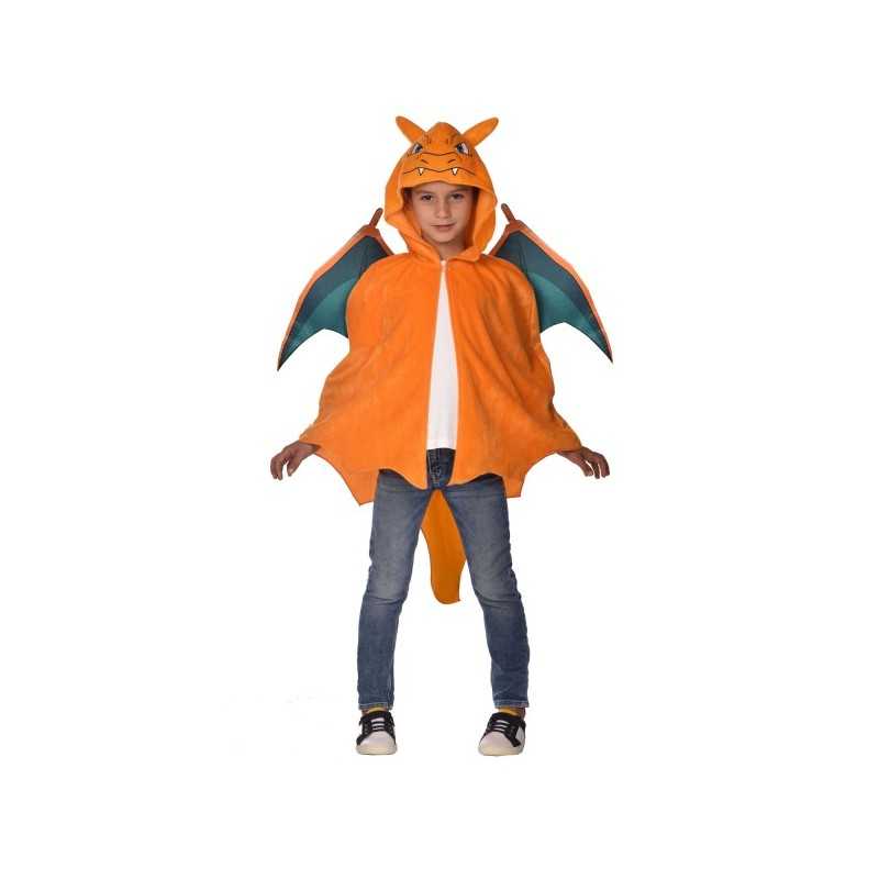 DEGUISEMENT POKEMON CAPE DRACAUFEU TAILLE 3-7 ANS 