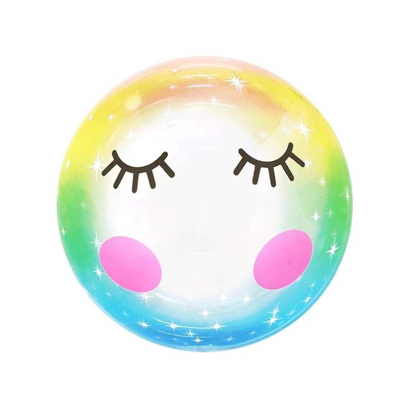 BALLON BOBO BUBBLE LICORNE 50 CM