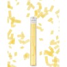 CANON A CONFETTIS RECTANGLE JAUNE 27 CM
