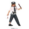 DEGUISEMENT POLICIER ZOMBIE HALLOWEEN TAILLE 7-9 ANS DEGUISEMENT POLICIER ZOMBIE HALLOWEEN TAILLE 7-9 ANS