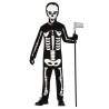 DEGUISEMENT ENFANT SQUELETTE NOIR ET BLANC AVEC MASQUE  TAILLE 10-12 ANS  DEGUISEMENT ENFANT SQUELETTE NOIR ET BLANC AVEC MASQUE  TAILLE 10-12 ANS