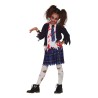 DEGUISEMENT ECOLIERE ZOMBIE EN SANG TAILLE 7-9 ANS 