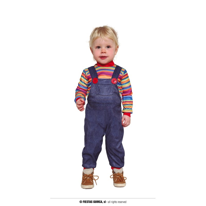 DEGUISEMENT BEBE POUPEE CHUCK TAILLE 18-24 MOIS DEGUISEMENT BEBE POUPEE CHUCK TAILLE 18-24 MOIS