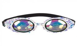 LUNETTES STEAMPUNK PARTY MIRAGE ARGENT