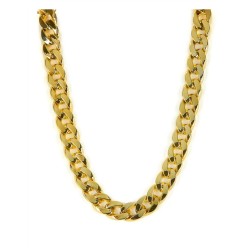 COLLIER CHAINE EN OR BLING BLING 