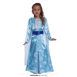 DEGUISEMENT PRINCESSE DES GLACES BLEUE TAILLE 10-12 ANS