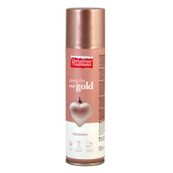 SPRAY DECORATION NOEL ROSE GOLD 150 ML 