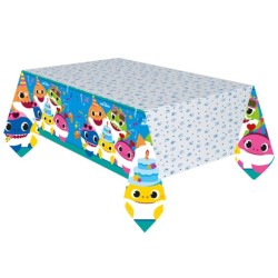 NAPPE EN PAPIER BABY SHARK 120 X 180 CM 