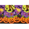 NAPPE HALLOWEEN SORCIERE ET CITROUILLE 137 X 259 CM 