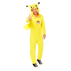 DEGUISEMENT ADULTE PIKACHU POKEMON TAILLE M-L