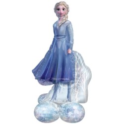 BALLON METALLIQUE AIRLONZ ELSA REINE DES NEIGES 2 137 CM