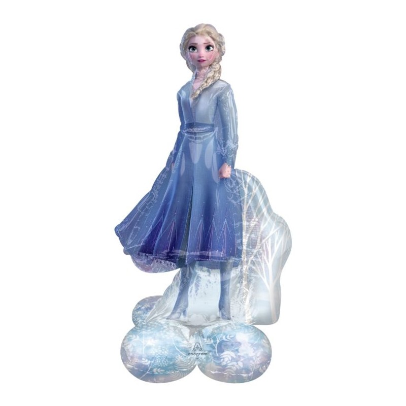 BALLON METALLIQUE AIRLONZ ELSA REINE DES NEIGES 2 137 CM